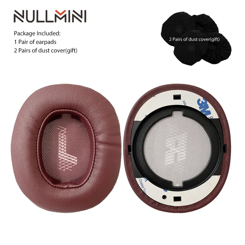 NullMini Replacement Earpads for JBL E55BT Quincy Headset Headphones Leather Sleeve Earphone Earmuff красный