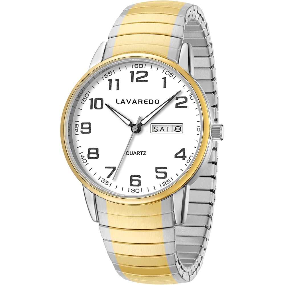 Ben Nevis Men s Simple Stylish Watch Stainless Steel Stretch Band Date Display Waterproof Analog Quartz Fashion Timepiece