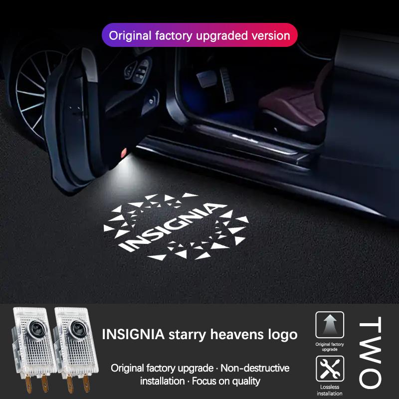 

Led Car Door Logo Light Courtesy Laser Projector For Opel Insignia 2009-2018 2010 2011 2012 2013 2014 Insignia Car Accessories 2PCS