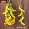 Farmhouse Veggie & Fruit Skewers with Corn, Chili, Garlic, and Peanuts - Perfect for Restaurant Decor