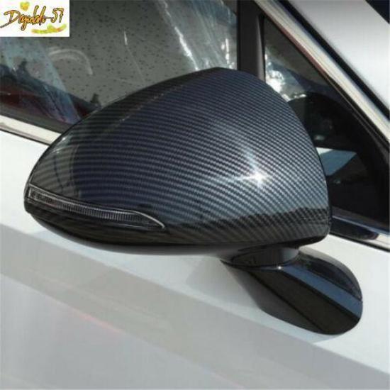 Carbon Fiber Side Rearview Mirror Cover Trim For Hyundai Sonata - 2PCS