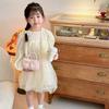 Girls' Pearl Handbag Princess Shoulder Bag Chain Children's Bag