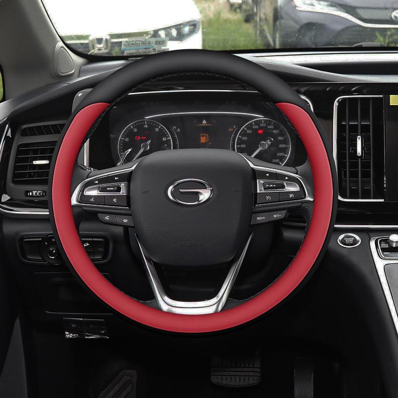 Ultra-thin Steering Wheel Cover for GAC Trumpchi GS8, M8, E8, M6pro, E9 & ES9 - Four Seasons Use