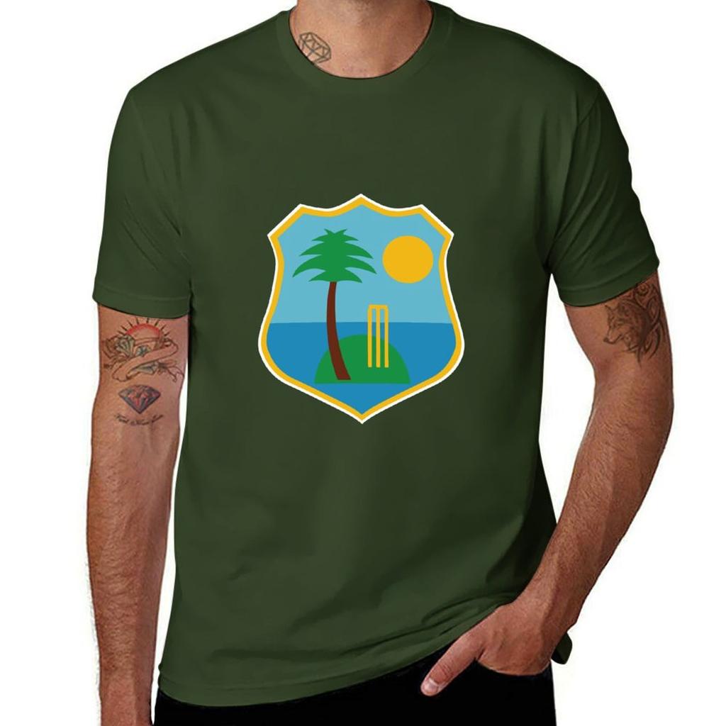 West Indies Cricket 03 T-Shirt plain tops oversized Blouse men t shirt
