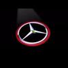 2PCS LED Car For Mercedes Benz Door Welcome Lamps Logo Emblem Ghost Shadow Light Auto Accessories CLA CLS C218 W218 A207 C207 C1