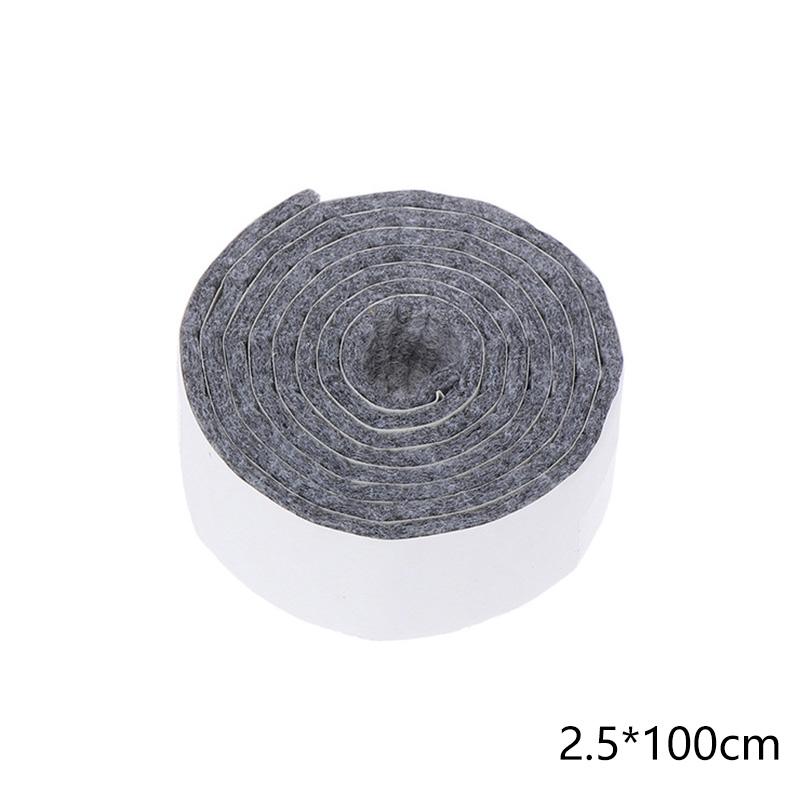 

100 см/рулон войлочная накладка на ножки мебели противоскользящая напольная защита самоклеящаяся износостойкая наклейка на ножки стульев, столов, шкафов