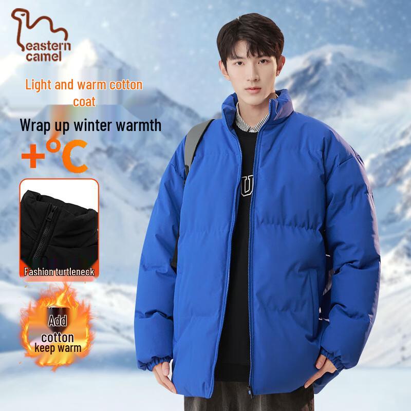 EASTERN CAMEL Unisex Winter Stand Collar Padded Jacket 2XL