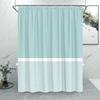 Solid Colours and Lines Modern Minimalist Shower Curtain Colourful Geometric Polyester Fabric Home Shower Curtain Bathroom Decor