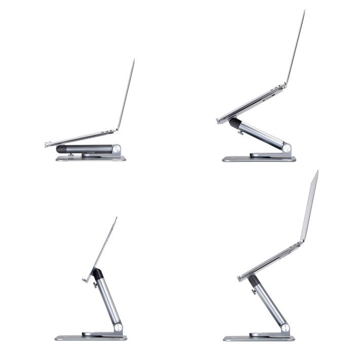 StarTech.Com 360° Swivel Laptop Stand Aluminum Adjustable Silver Max 5kg