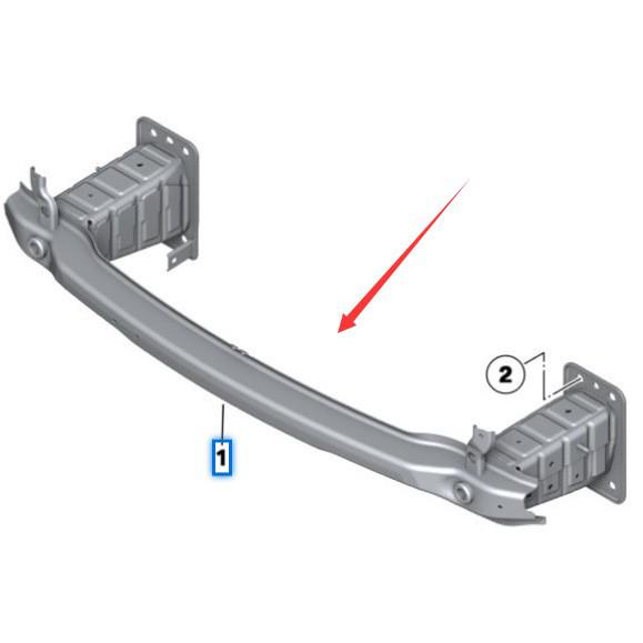 51117229085 Front Alloy Anti-Collision Bracket for BMW X5 E70