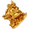 Statuen Handwerk Dekor für Zuhause Retro Harz Schreibtisch Buddha Schmuck Zarter Tisch Golden Haushalt Büro