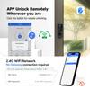 TTLock WIFI Version Double Side Fingerprint Waterproof Outdoor Gate Passcode Rfid Card Keyless Smart Door Lock