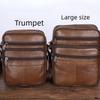 Men's genuine leather shoulder bag messenger bag