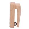 Solid Wood Towel Clip Self Adhesive Multifunctional Space Saving Wall Mounted Wooden Towel Holder for Bathroom Kitchen Home