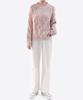 Keulleiseu Wool Blend Aurora Twisted Knit Sweater_Pink