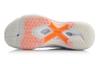 Li Ning Raid 2 Mesh Cushioning Abrasion Resistant Slip Resistant Low Top Badminton Shoes Women's Orange White AYAP004-3