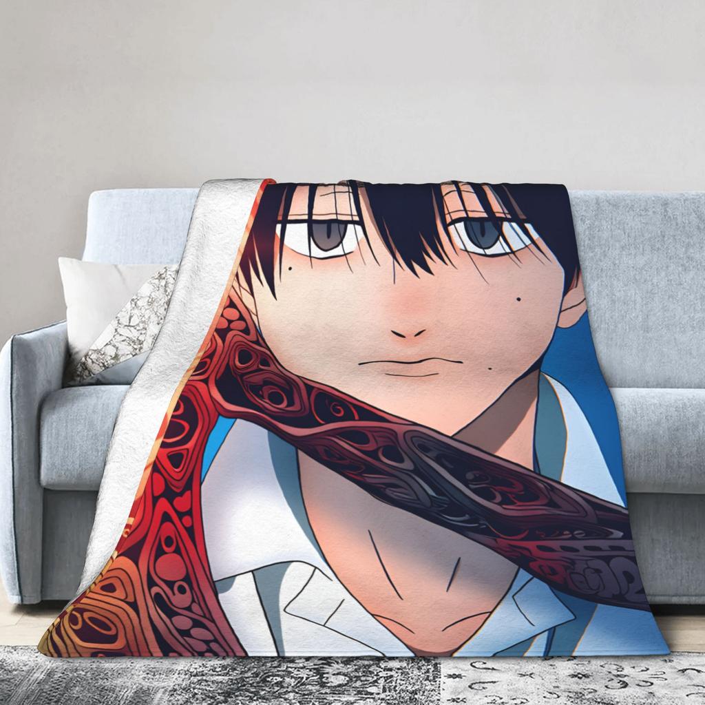 The Summer Hikaru Died Blanket Super Warm Funny Plush Throw Blanket For Students Chair Sofa Bed Flannel Bedspread Bed Cover