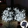 Solar Lamps Led Cherry Blossom Fairy Lights Outdoor Waterproof Oriental Cherry String Lights Decor Wedding Party Tree Parterre