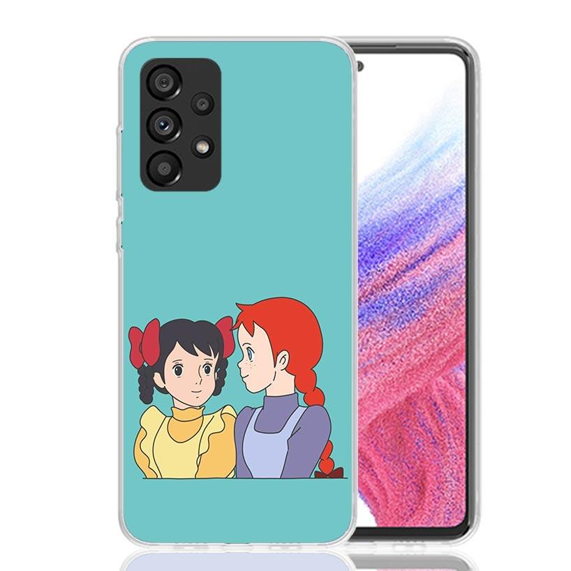 A-Anne Of Green Gables Shirley Phone Case For Samsung Galaxy A52 A32 A22 A12 A02S A50S A30S A51 A31 AA71 Note 20 Ultra 10 S10 Pl