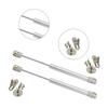 6PCS 80N/100N/120N Furniture Hinges Stay Soft Close Open 2pcs Hydraulic Furniture Door Lift Support Silent for Kitchen Cupboard