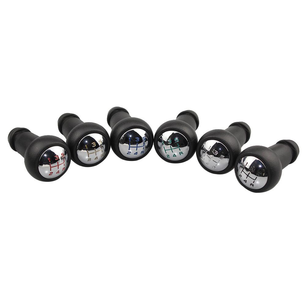 5-Speed Gear Shift Knob for Peugeot 307/207/206 & Citroen - Car Transmission Shifter Handle Durable Auto Gear Lever Accessories