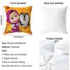 Anime M-Mascha und die B-Bären Kissenbezug Bequemer Wendekissenbezug Ideal für Auto Sofa Schlafzimmer & darüber hinaus
