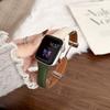 Small waist lychee pattern magnetic buckle strap for Apple Applewatch11 watch iwatch1098SE