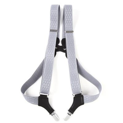 [Peace Workshop] Holster Suspenders for Men, Philip, Made In Japan, 30mm Wide, Gray