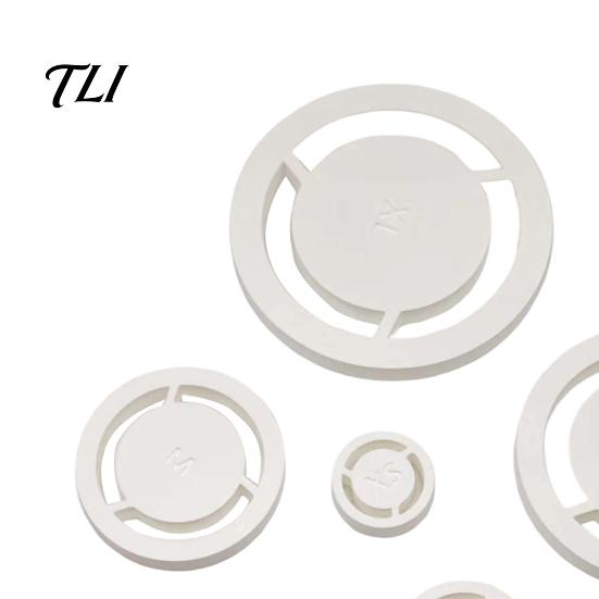 Pottery Wheel Accessories 5Pcs/Set Foot Ring Tools, Clay Base Aligner, Ceramic Crafting Equipment Molder for Bowls And Mugs, DIY Projects