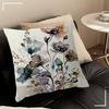 Wildflowers Watercolour Decorative Room Aesthetics Pillow Case Home Decor Bedroom Sofa Bed Couch Pillow Cover 45x45