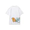 Li Ning Badfive Sports Basketball Series Round Neck Casual Cartoon Short Sleeve T-Shirt Men Tops White AHSR107-6
