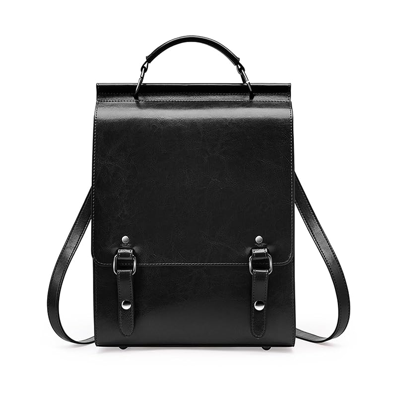 

[MFFOR] backpack backpack genuine leather 2way shoulder bag school bag ladies large capacity compact Thin cute casual simple Looks expensive