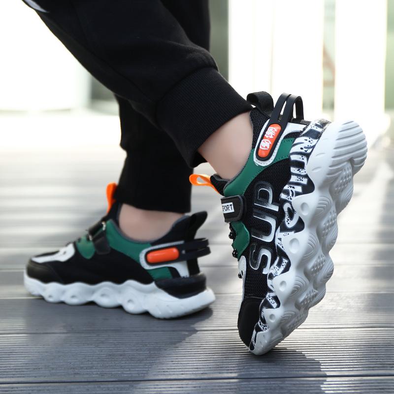 Детская противоскользящая износостойкая модная спортивная обувь — фото 9