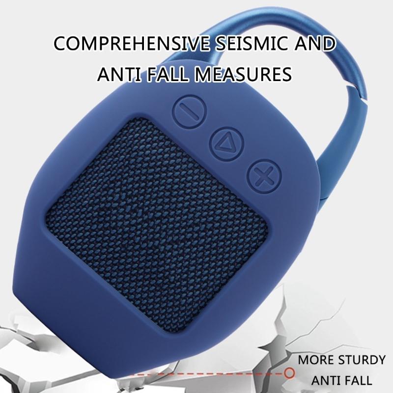 Silicone Speakers Cover Case Speakers Protective Sleeve for Clip 5 Speakers Shockproofs AntiDrop Access