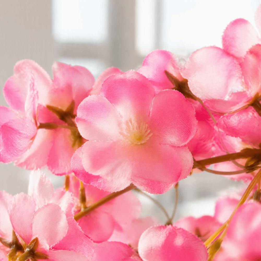 Silk Material Sakura Blossom Garland 1.8m Artificial Flower Garland Wedding Decoration
