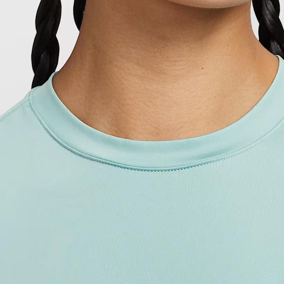 Nike Dri-Fit Comfortable Fashion Simple Solid Color Short Sleeve T-Shirt Women Tops HM9699017