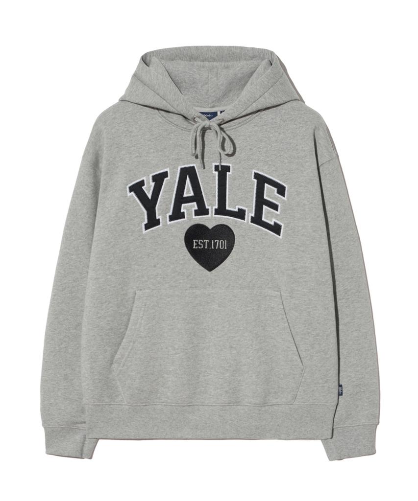 Heart Two-Tone Arch Hoodie_Gray