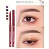 Automatic Color Smooth Waterproof Glue Eyeliner Pencil Eyeliner Long Lasting Colourful Eyeliner Pencil Eye Makeup Cosmetics