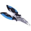 Stainless Steel Fishing Pliers Ergonomic Handle Ring Opener PE Line Cutter Hooks Remover Fishing Line Scissor Fishing Accessories