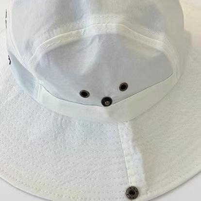 Summer new quick-drying mountaineering hat women's big head circumference shading sun protection UV protection bucket hat big brim