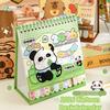 Coil 2026 Desk Calendar Desktop Decoration Schedule Planner Cartoon Mini Calendar Gifts