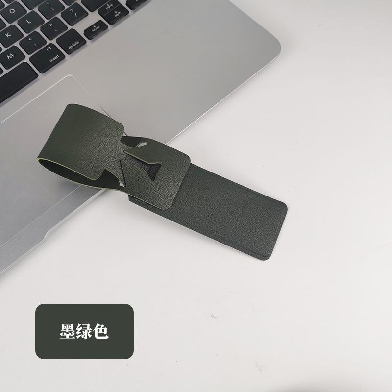 Hollow-out Aircraft Leather Luggage Tag Long Strip Hot-pressed Transparent Diaphragm Boarding Pass Pu Leather Luggage Tag