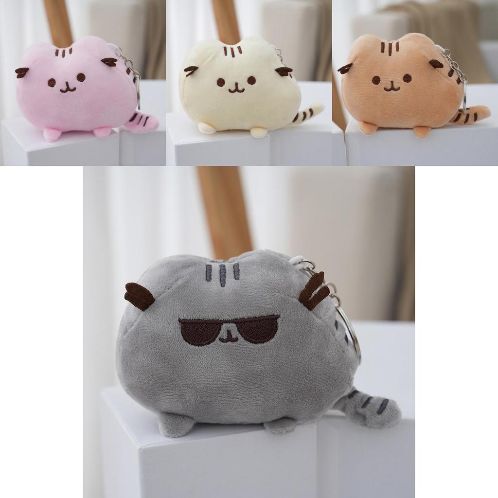 Cartoon Delightful Cat Plush Doll Adorable Kitten Toy Pp Cotton Stuffed Animal