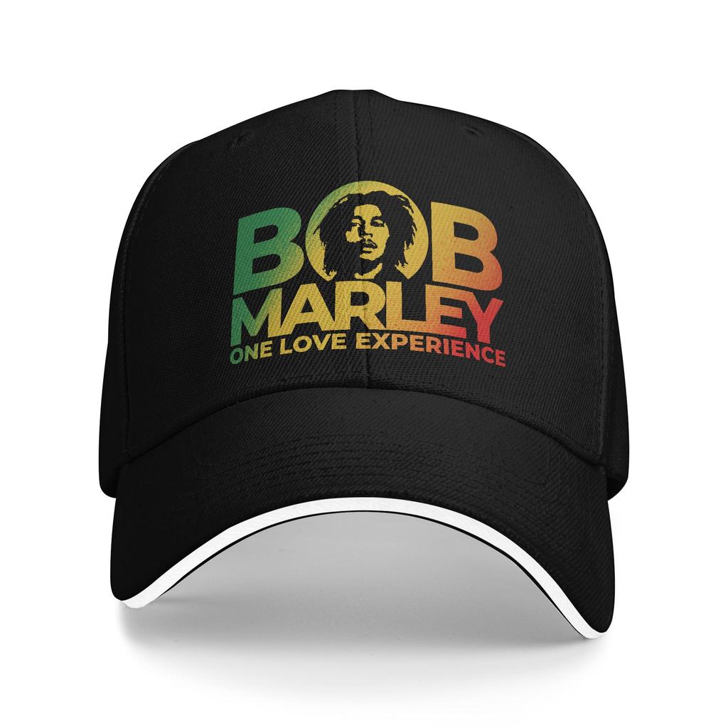 Custom Jamaica Reggae Rock Bob Marley Baseball Cap Unisex Women Breathable Dad Hat Sports Snapback Hats