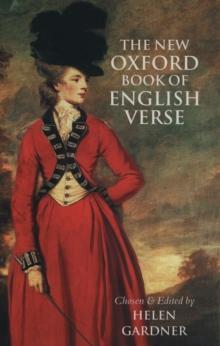 The New Oxford Book of English Verse 12501950 Hardback Book 9780198121367