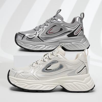 Summer New Dad Shoes Thick Sole Heightened Versatile Women's 2025 Popular Casual Shoes Soft Sole Not Tired Feet Sports Shoes
