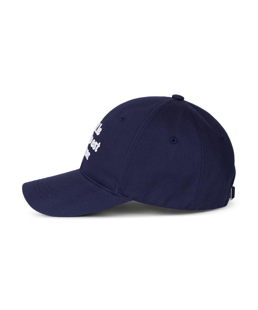Bajal Tmv Lettering Ball Cap [Twill Navy]