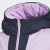 adidas Reversible Down Loose Windproof Warm Water-Resistant Double-Sided Jacket 600 Fill Power Duck Down Hooded Kids Outerwear KC5936
