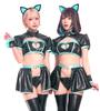 Clearstone SugarWhip Cosplay Halloween Glow Cybercat Black Women's