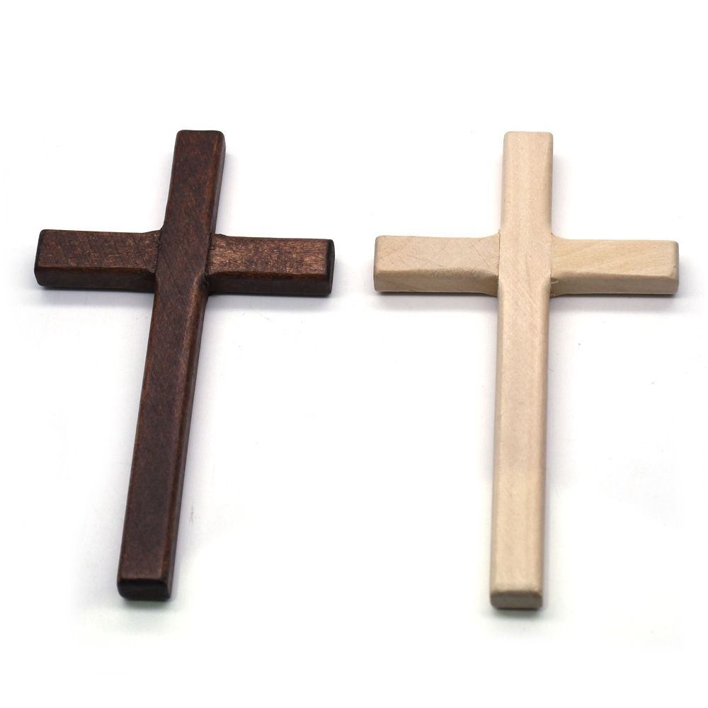 Large Long Gifts Christian Crucifix Prayer Jesus Cross Ornaments Christian Decor Pendant